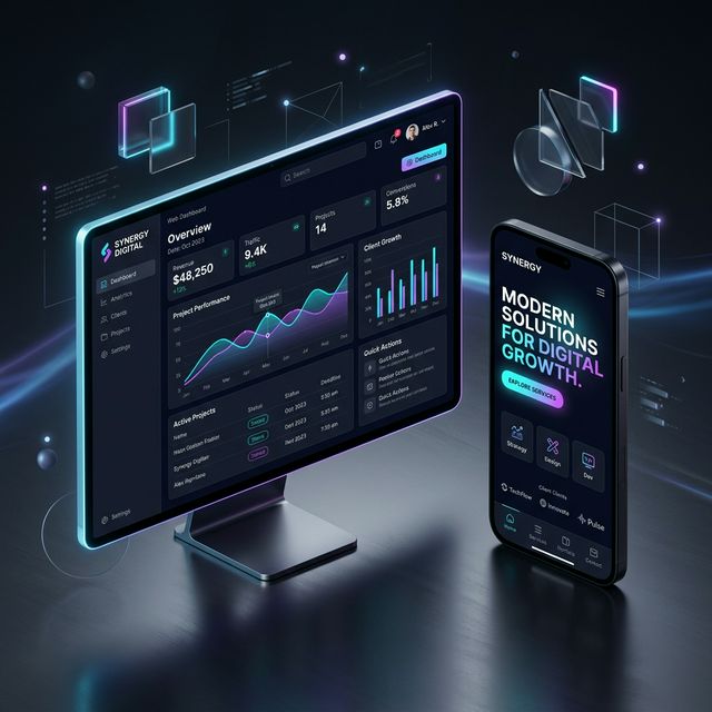Nexcore Dashboard Mockup